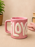 I Love You Ceramic Mug | Romantic Gift Cup for Couples